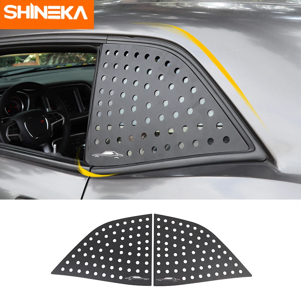 

Внешние наклейки для Dodge Challenger 2008 + треугольные наклейки на заднее стекло автомобиля, декоративное покрытие, наклейки для Dodge Challenger