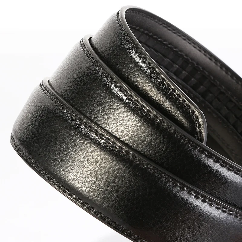 

Leather Men's Belt Women Casual Needle Buckle Belts Width 3.4Cm Highly Quality Waistband Black Business Luxury Accessories
