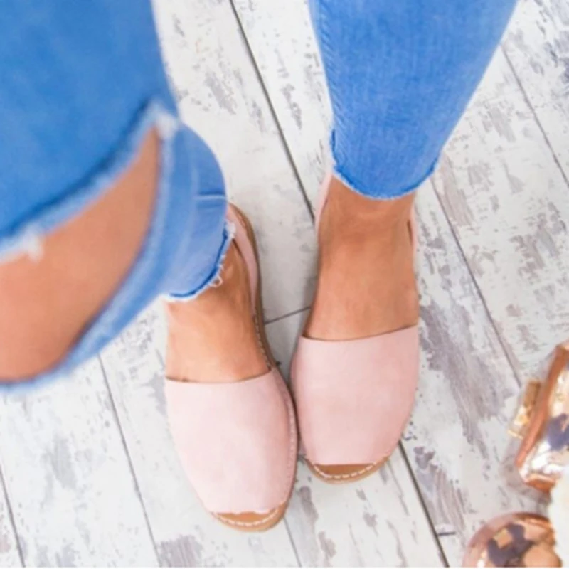 Размера плюс Большие размеры 35-43 Женские сандалии Женская летняя обувь с