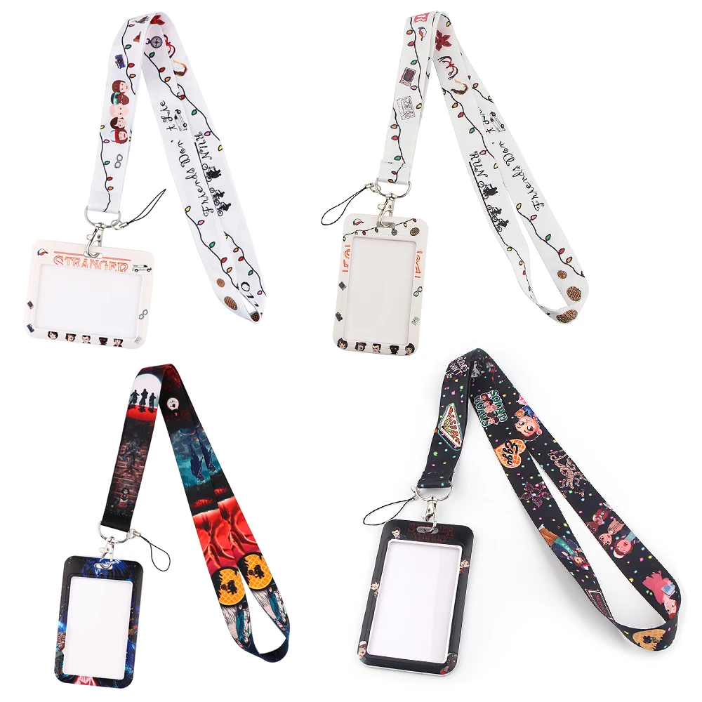 

K2723 Stranger Things Hot TV Show Lanyards for Key Neck Strap For Card Badge Gym Keychain Lanyard Key Holder DIY Hanging Rope