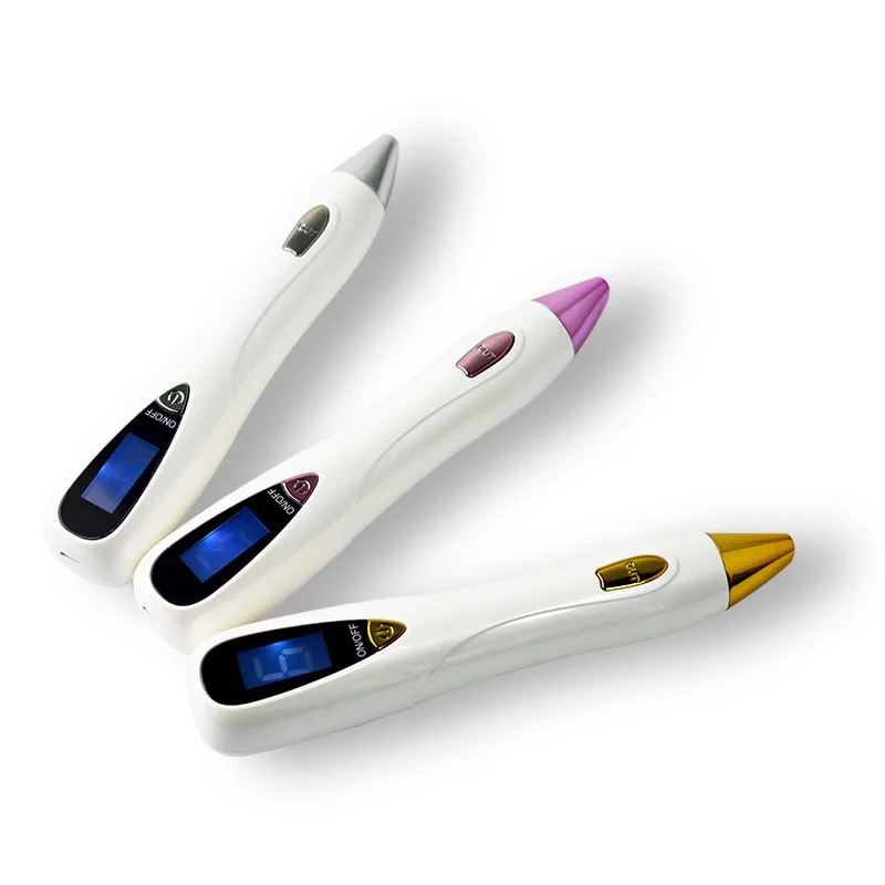 9 уровень 2000 мАч ЖК Лазерная плазменная ручка для удаления татуировок с