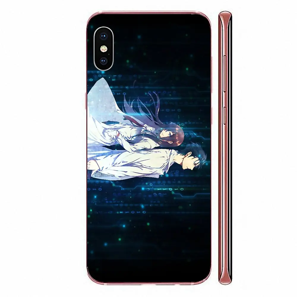 Простые Steins ворота аниме для Sony Xperia Z Z1 Z2 Z3 Z4 Z5 compact Mini M2 M4 M5 T3 E3 E5 XA XA1 XZ Премиум