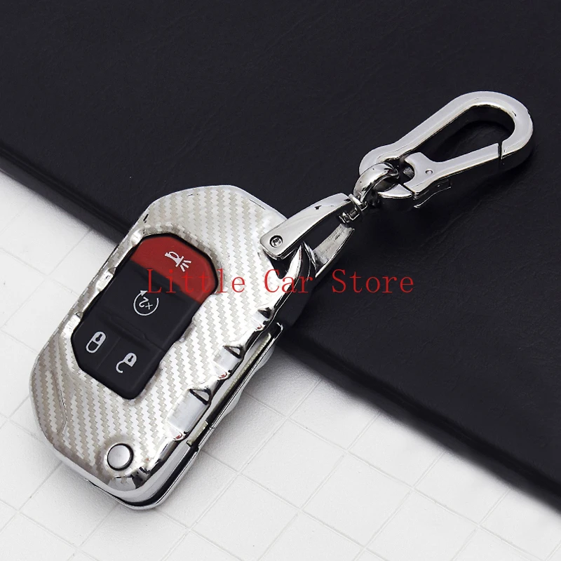 Key Fob Cover For Jeep Wrangler 2019-20 Key Fob Case Holder Accessories