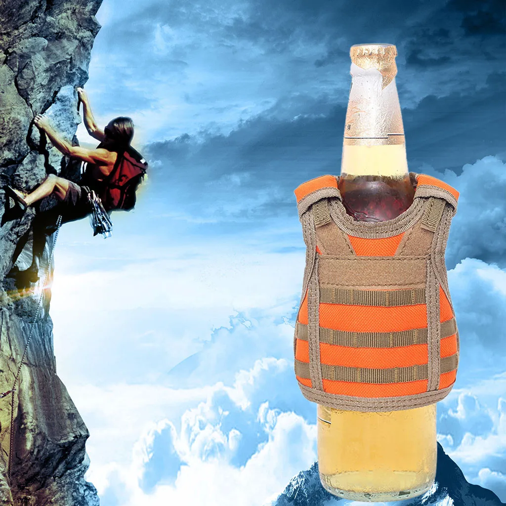 Мини военный жилет эритроохлаждающий изолятор может закрывать # C|Бутылки для