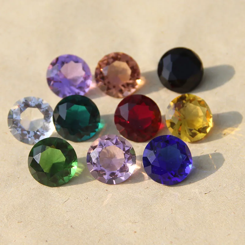 20 мм многоцветные хрустальные алмазные стеклянные поделки пресс папье для