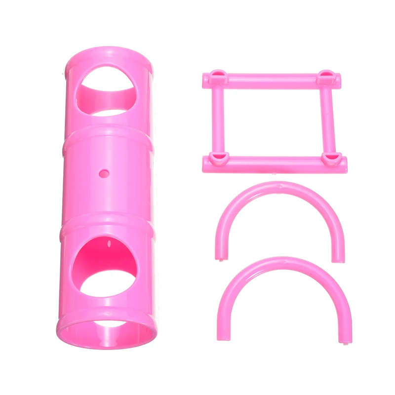 1 шт. пластиковая клетка для домашних животных дом с тоннелем | Дом и сад