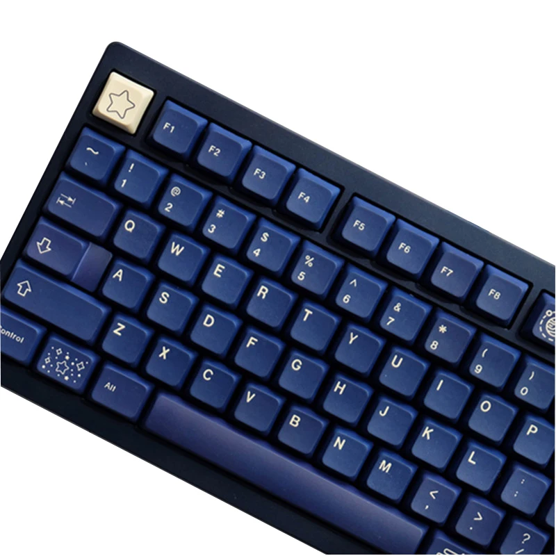 

Красивая тема Stargaze GMK колпачки клавиш краска Сублимация XDA профиль PBT для механической клавиатуры GH60 GK61 64 68 87 96 980 104 108