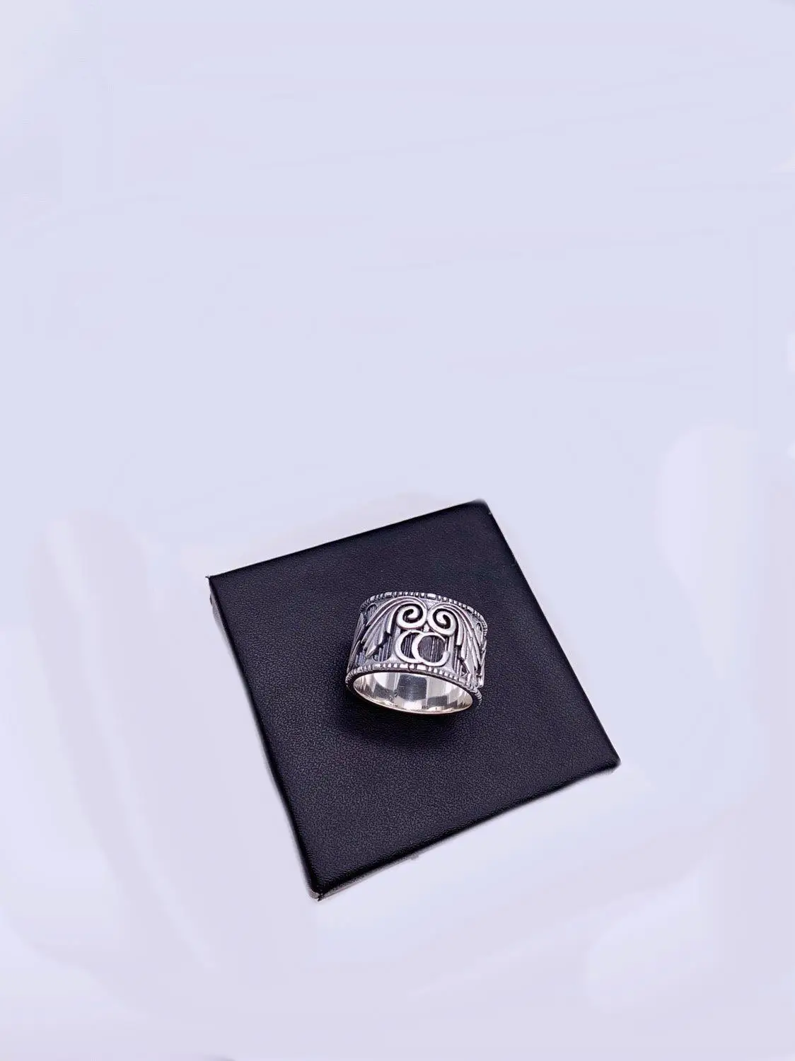 

925 sterling silver ring. Classic micro label. Classic vintage silver series. Holiday gift