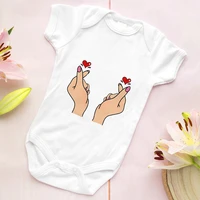 love cute baby girl boy clothes summer breathable bodysuit newborn all match comfy romper 2022 new fashion toddler jumpsuits