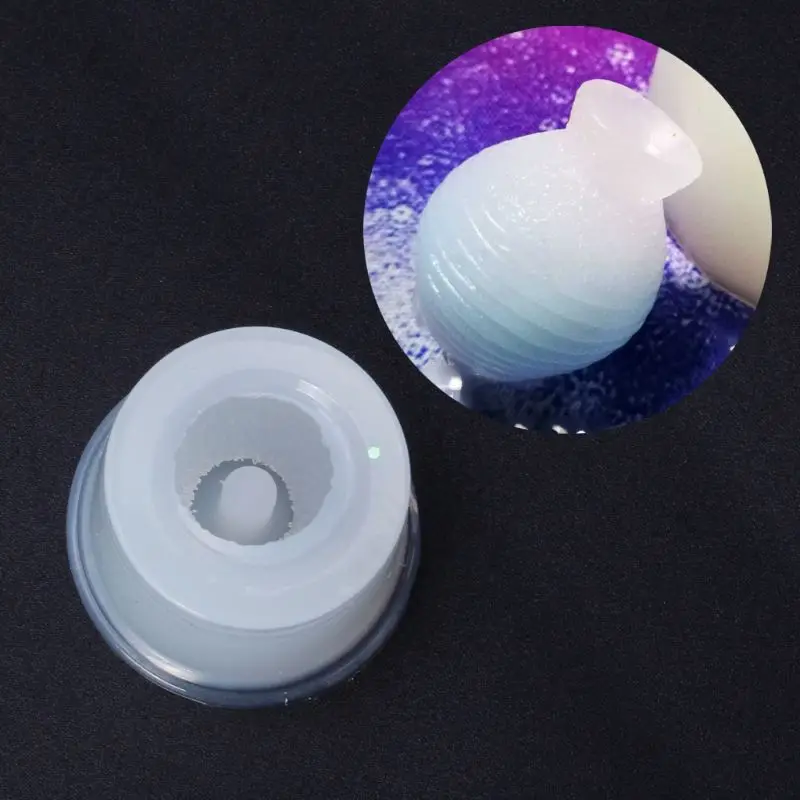 

Mini Vase Pendant Epoxy Resin Casting Mold Handmade Silicone Mold Jewelry Making X7XB