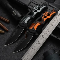 outdoor survival knife tactical hunting knife 3cr13 stainless steel folding knife camping edc rescue tools