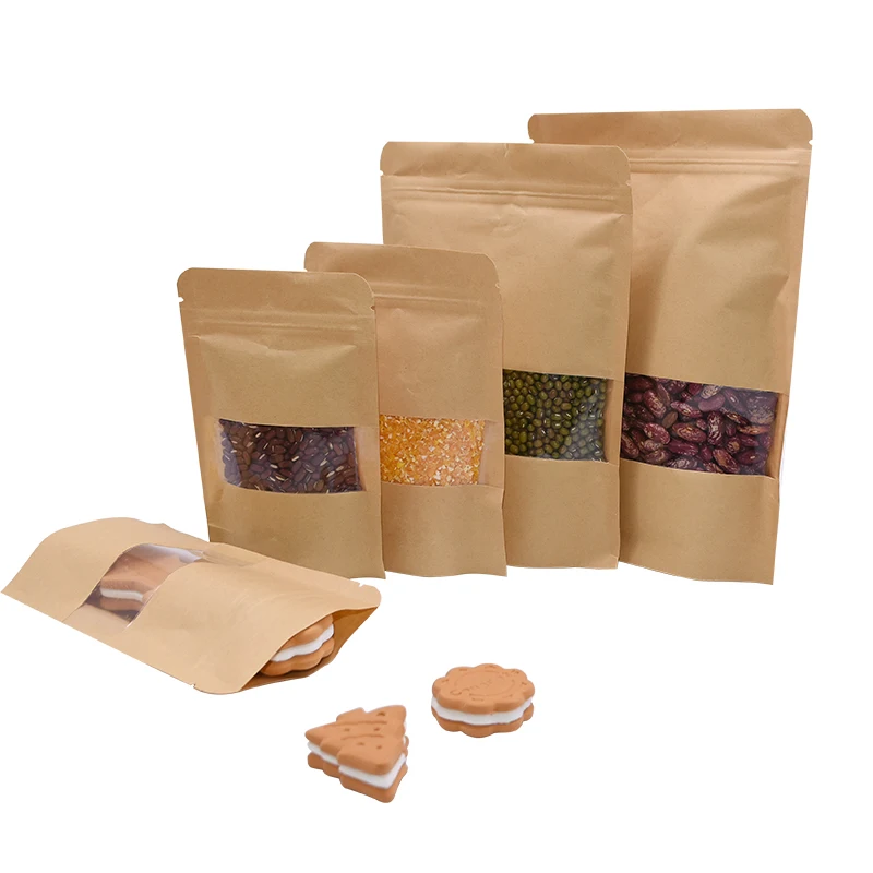 10 шт. пакеты из крафт бумаги для упаковки конфет|Подарочные сумки и упаковка| |