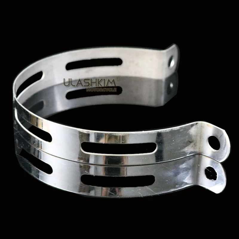 1 шт. Бесплатная доставка Универсальный мотоцикл глушитель Escape выхлопные зажимы