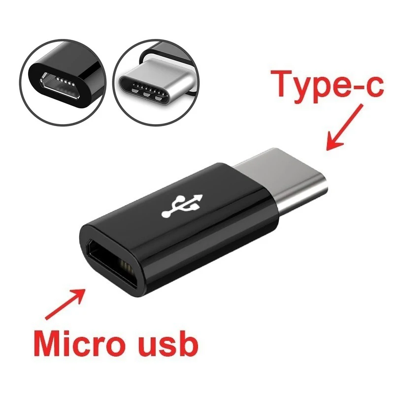 Переходник с USB Type-C папа на Micro мама | Мобильные телефоны и аксессуары