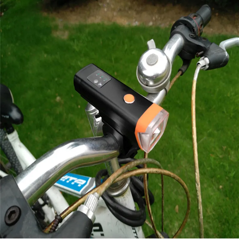 

USB Rechargeable Bike Light Waterproof Flashlight For Bicycle Outdoor New Smart Ultralight Mountain Bike Cycling Led Headlight