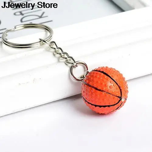 Горячая Мода Футбол Баскетбол Гольф мяч подвеска брелок Металлический спорт