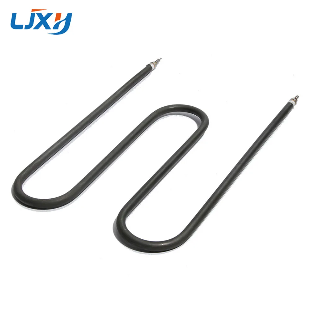 LJXH Green Dry Heating Element 230V 1200W Double U/W/M Shape Tubular Pipe 304 Stainless Steel Water Electric Heater