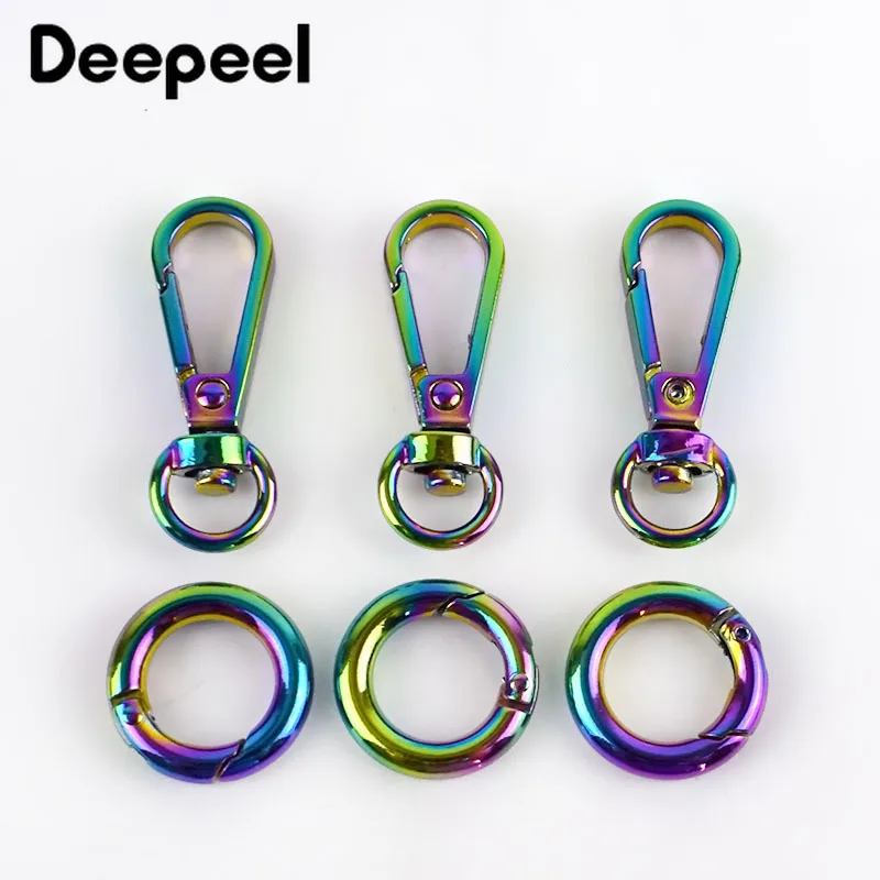 Deepeel хомут с круглым воротником для мальчиков и девочек сумки металлическими