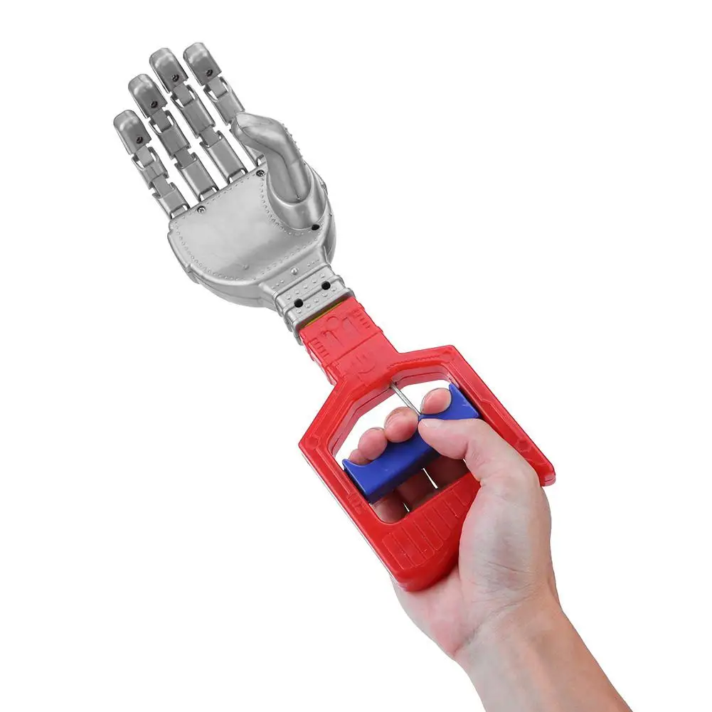 

33cm Creative DIY robot grab toy plastic robot grab hand grab toy grab stick little boy toy wrist strengthen