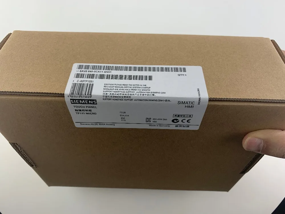 6AV6640-0CA11-0AX1 6AV6 640-0CA11-0AX1 SIMATIC Сенсорная панель TP 177micro ДЛЯ SIMATIC S7-200, Новинка