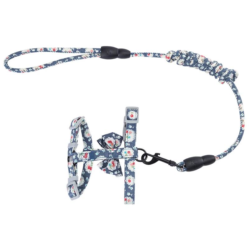 

Pet cat traction rope vest-style chest harness