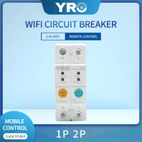 63a 2p ewelink single phase wifi smart energy meter kwh metering monitoring circuit breaker timer relay with leakage protection