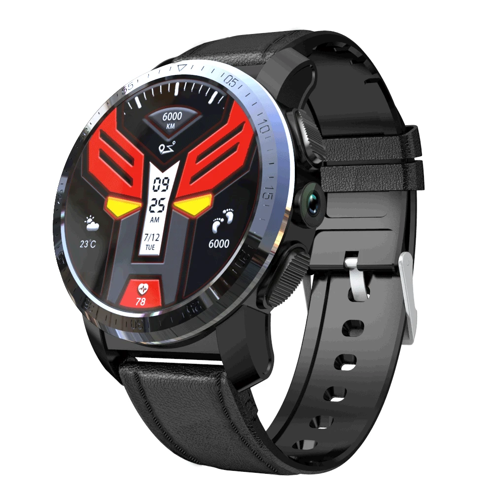 Смарт часы KOSPET Optimus Pro 4G 3 ГБ 32 gps монитор сердечного ритма Android 800 мАч аккумулятор 1 39
