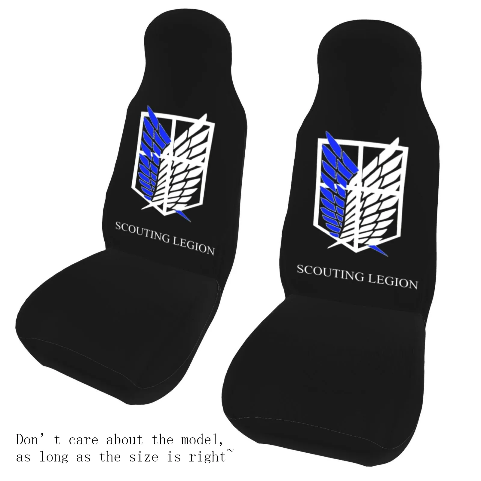 

Attack on Titan Automobiles Car Seat Covers Full Set Protection Cover Vehicle Universal Car Accessories