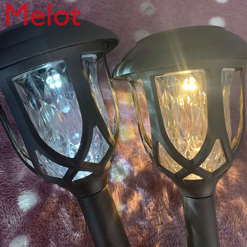 

Solar Lawn Lamp Small Night Lamp Ground Plugged Light Outdoor Waterproof Small Yard Decorative Lamp Street Lamp