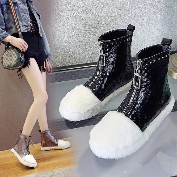 2019 г. модные женские зимние ботинки ботильоны женская обувь классическая на