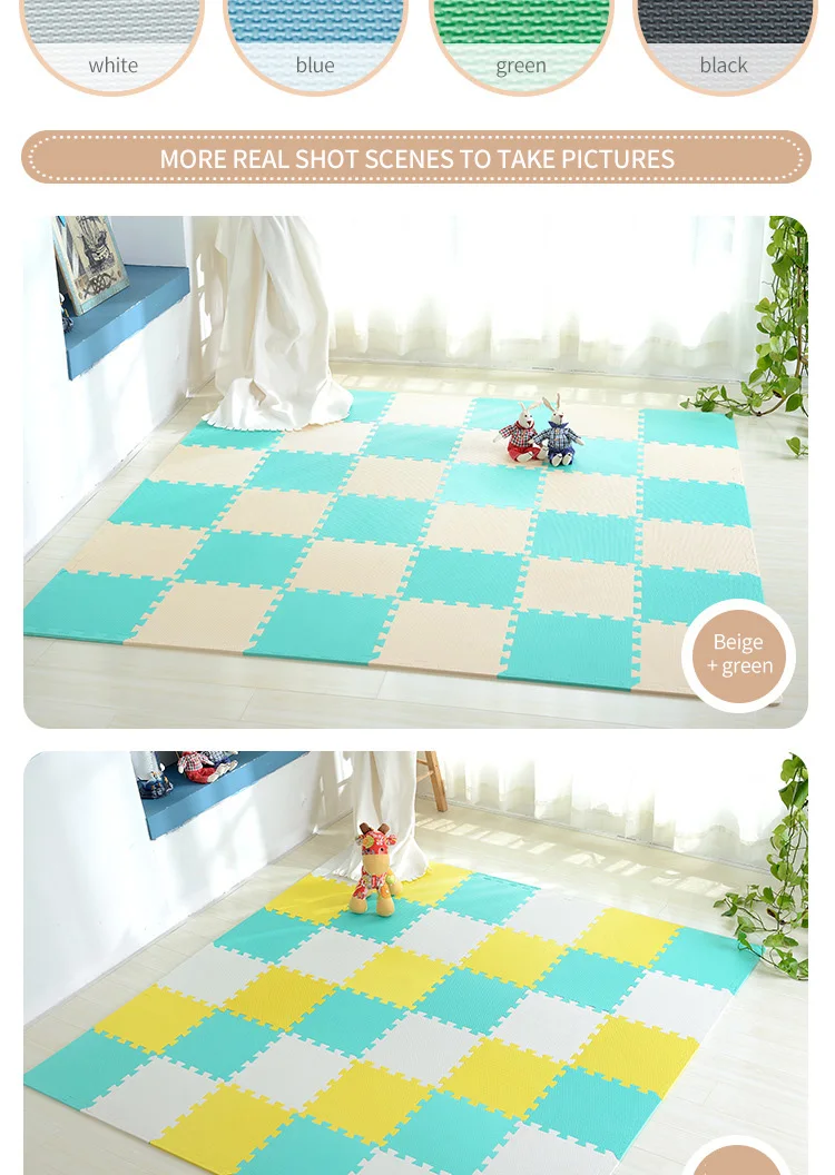 30*30 см tapete infantil детские коврики игровой коврик игрушки для детей Детский ковер мягкий пол eva пены головоломки коврики