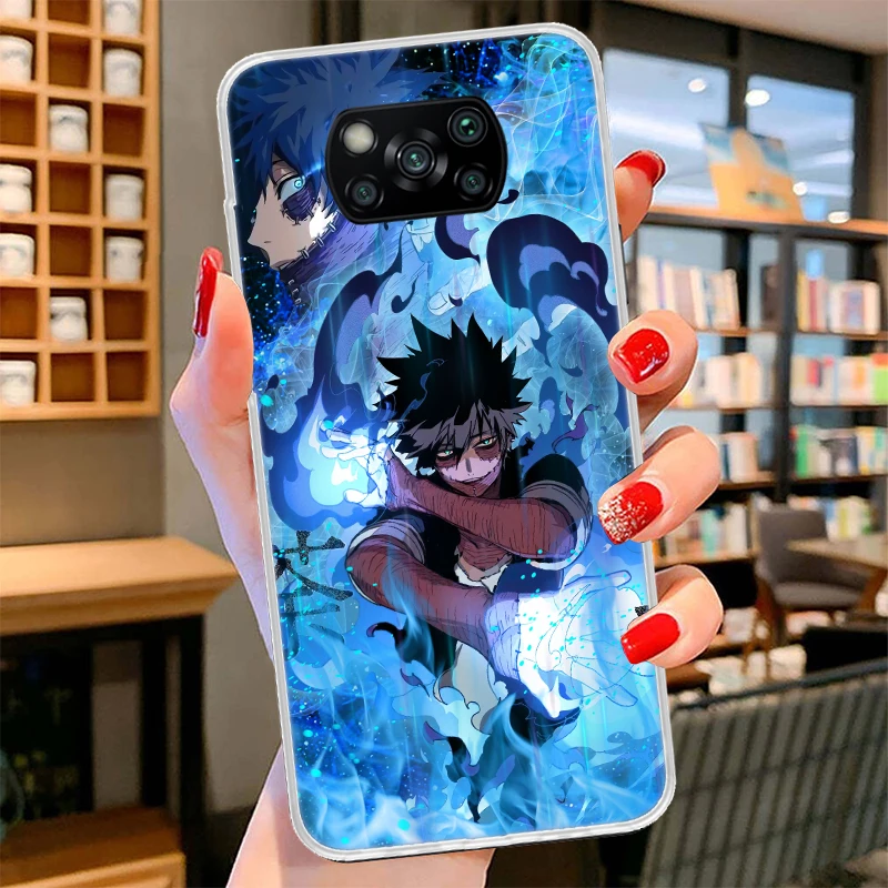 Чехол для телефона Boku No Hero Академия Dabi Bnha Xiaomi Poco X3 Nfc M3 F3 F1 Mi Note 10 Pro 11 Lite 11i 8 9 9T 10T CC9 A3