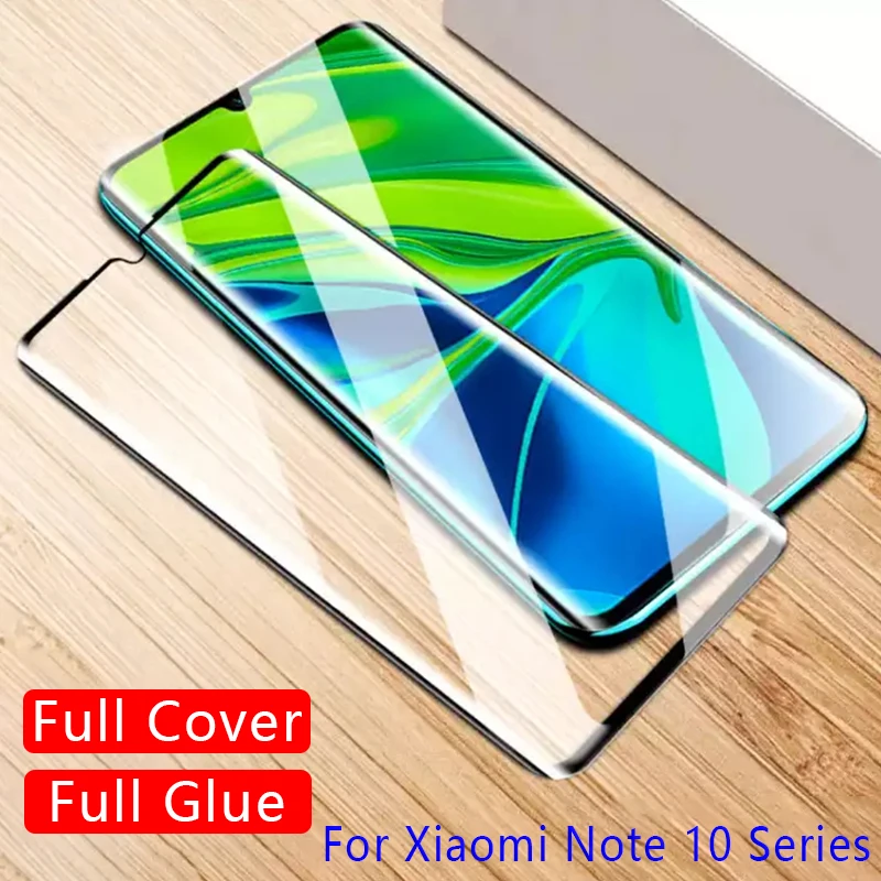 

case for xiaomi mi note 10 lite cover tempered glass screen protector on ksiomi not note10 light pro protective phone coque bag