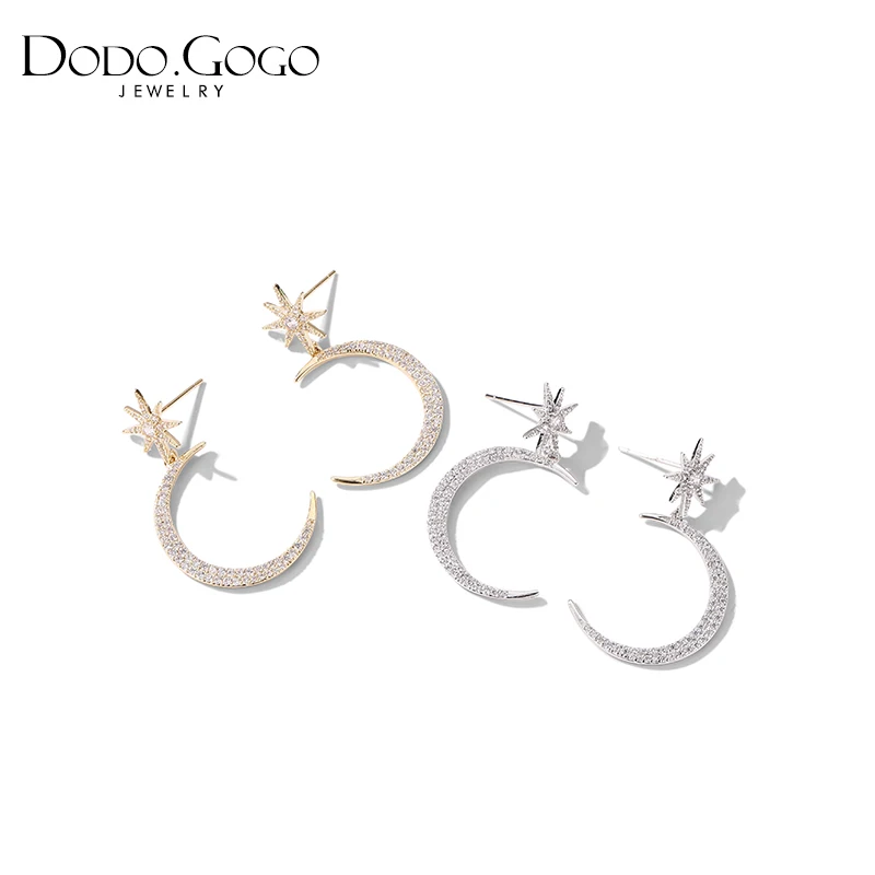 

TS06 High Quality Original Spanish Cubs Star Moon Necklace Earring Bracelet Set, Women's Jewelry, Sterling Silver.