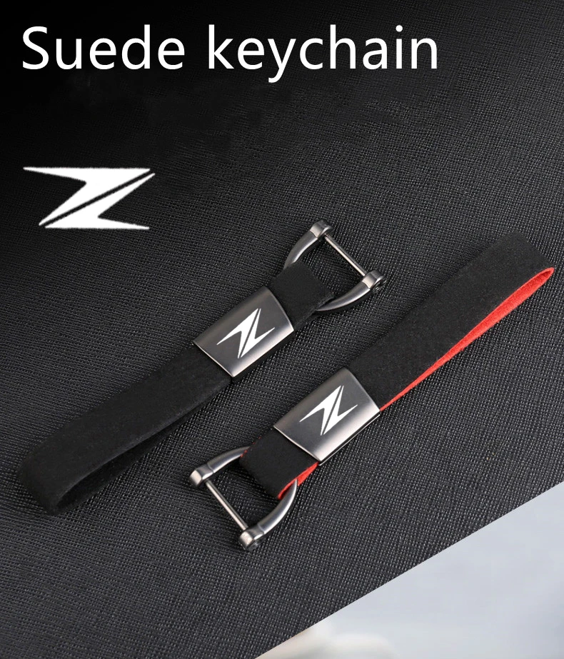 

Premium suede motorcycle keychain key ring For KAWASAKI Z750 Z650 Z800 Z900 Z1000 ZX6R ZX10R ZX14R motorcycle Accessories