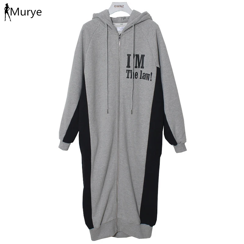 

Winter Women Sweatshirt Hoodies Dresses Oversize Pink Hooded Korean 2019 Loose Got7 Sweet Kpop Casual Streetwear Women Clothing