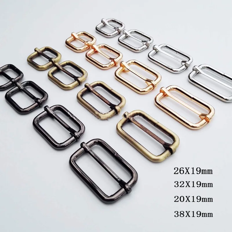 5pc Metal Heavy Duty Strong Shoulder Bag Strap Belt Web Rectangle Adjust Tri-glide Buckle Slider Loop Ring Leather Craft Repair | Дом и сад