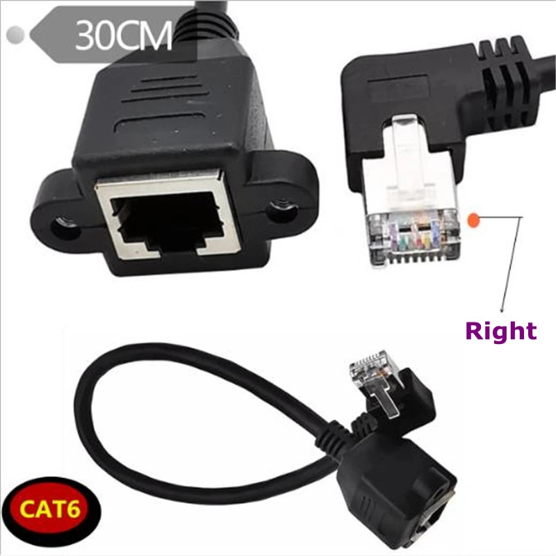 Удлинительный кабель с винтами для локальной сети и Ethernet-сети 8P8C FTP STP UTP Cat5 6 RJ45 -