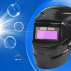 Сварочная маска с автоматическим затемнением, Регулируемый шлем для сварки на солнечной батарее