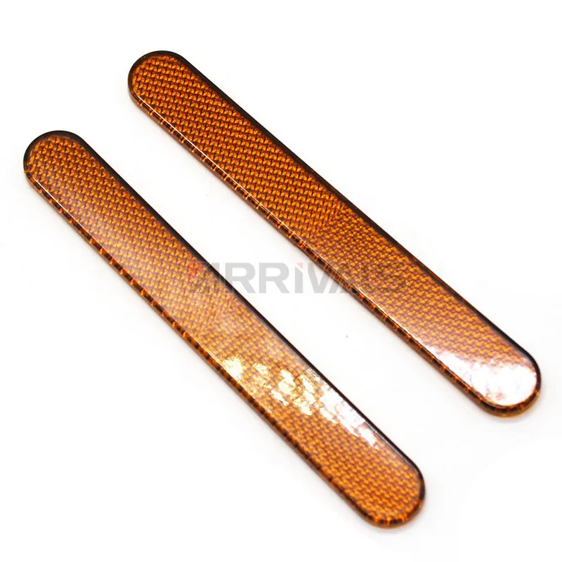 

Motorcycle Rear Reflector Reflective Sticker ABS Plastic 1pair For Harley Sportster XL883N XL1200N/V/X