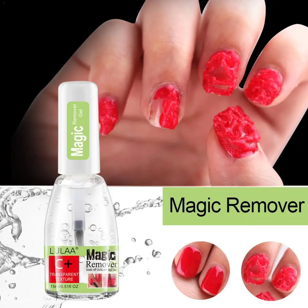 15 мл УФ светодиодный Гель лак для ногтей Burst Magic Remover удаления замачивания ногтей| |