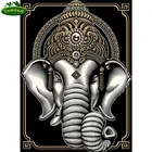 5D алмазная живопись по номерам Ганеша Стразы, наклеенные картины, алмазная вышивка, полноразмерная мозаика, картина-пазл 5d