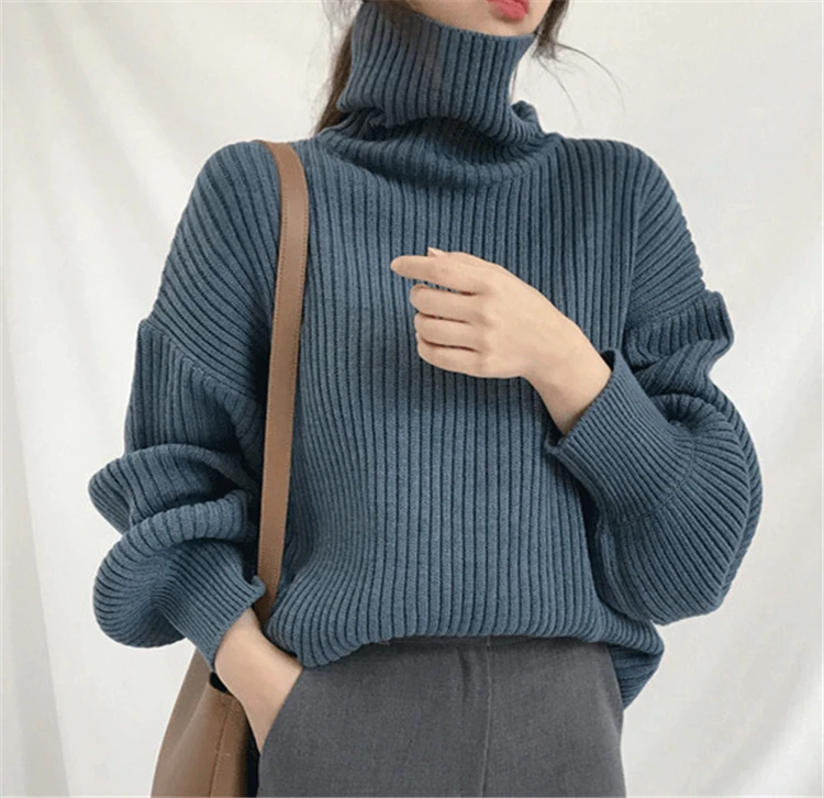 Новинка 2020 элегантные женские пуловеры на весну и зиму вязаный плотный теплый