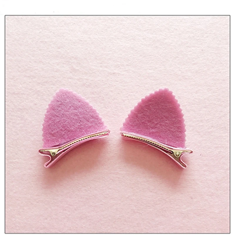 Милые милые заколки с блестками Детские аксессуары для волос кошачьи ушки кролик