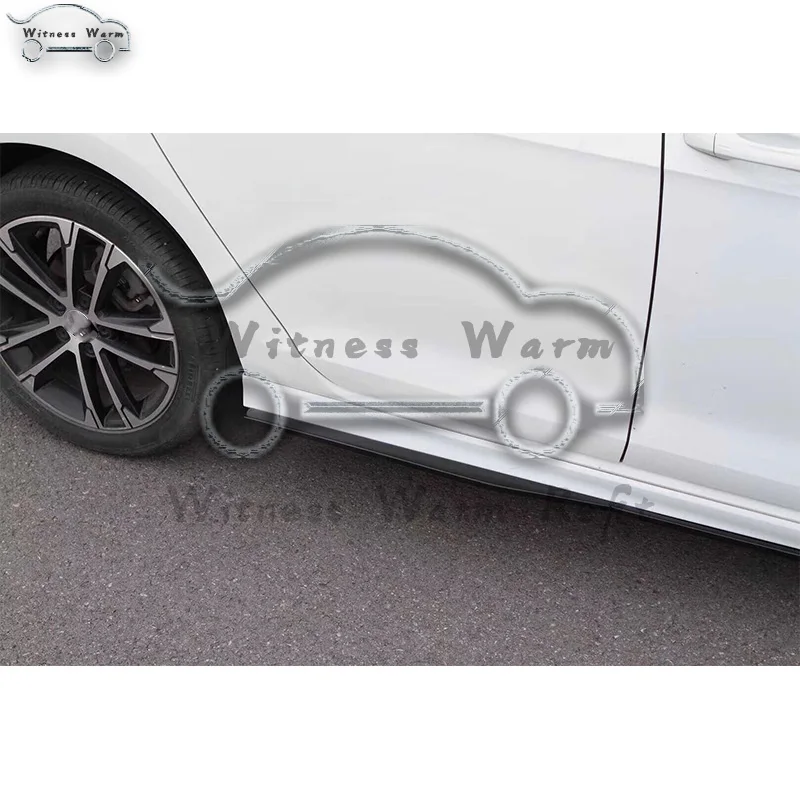 Боковые юбки Golf 7 комплект из углеродного волокна для кузова автомобиля фартук