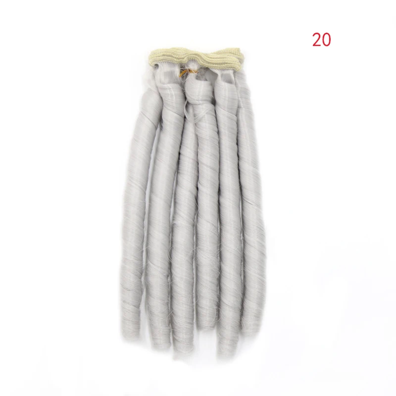 

Bybrana Heat-Resistant Fiber DIY Bjd Doll Hair Row 1 Piece 15 cm x 100 cm