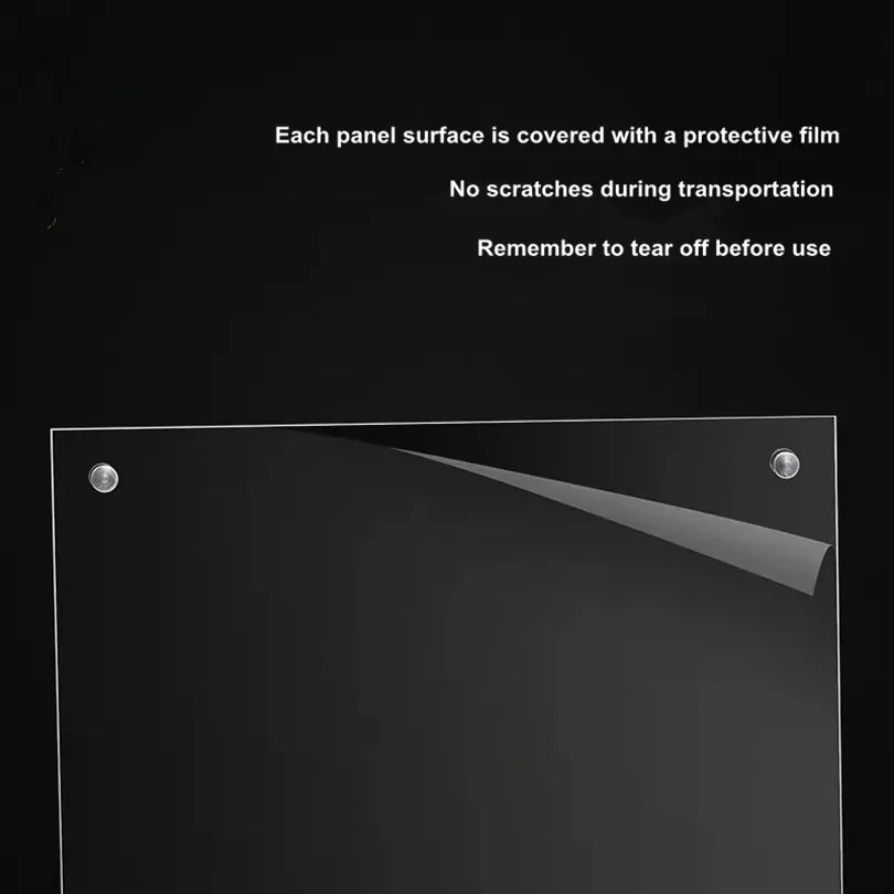 

A6 L Shape Black And Transparent Magnetic Acrylic Menu Sign Holder Display Stand Table Plastic Price Label Poster Paper Stand