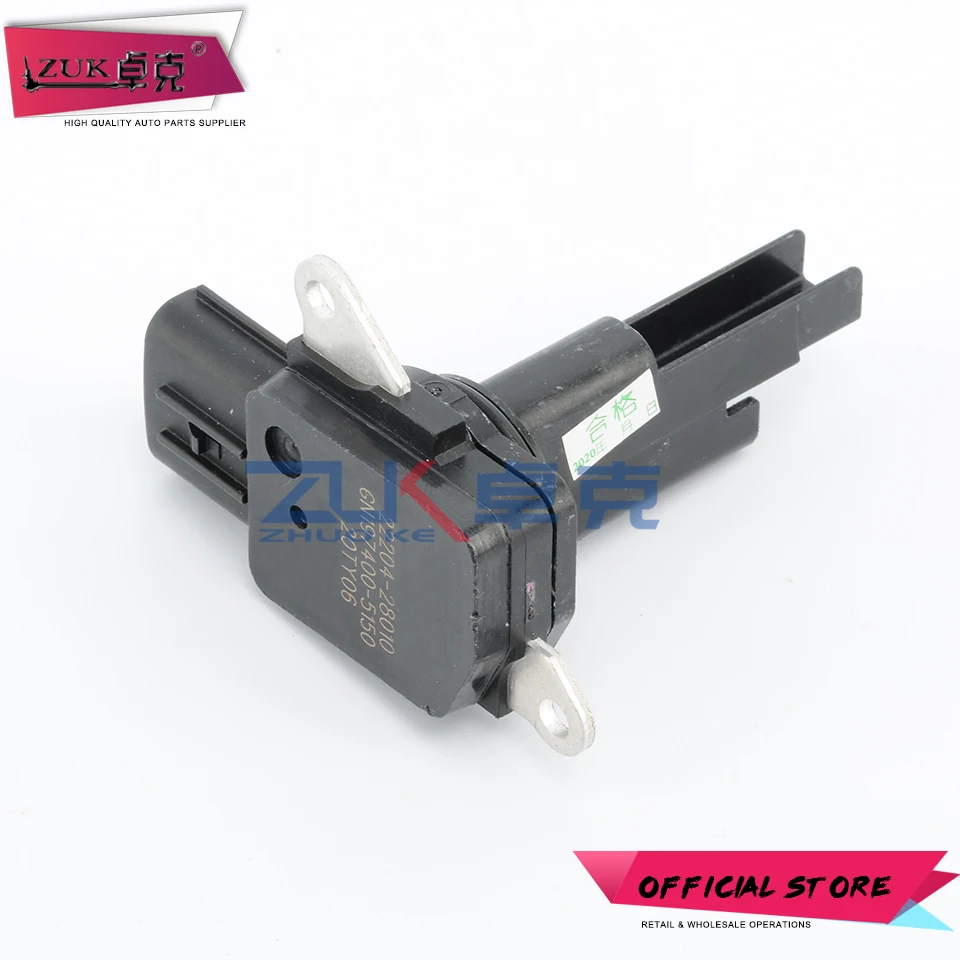 ZUK MAF Массовый датчик расхода воздуха 22204 28010 2220428010 для Toyota COROLLA PRIUS CAMRY LAND CRUISER PRADO Scion