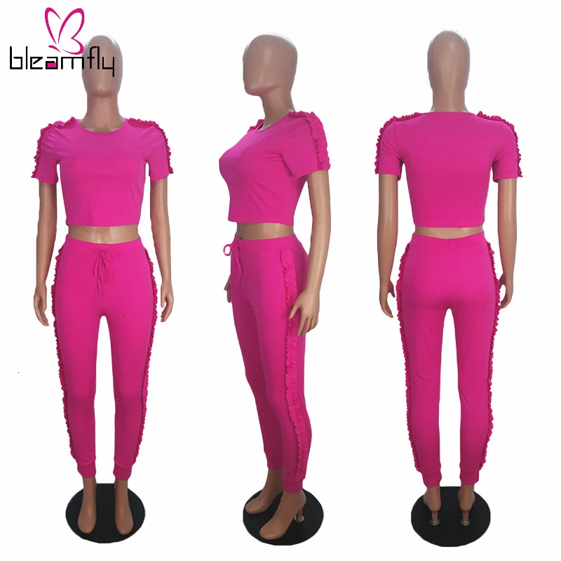 Повседневный комплект из 2 предметов спортивный костюм женская одежда короткий