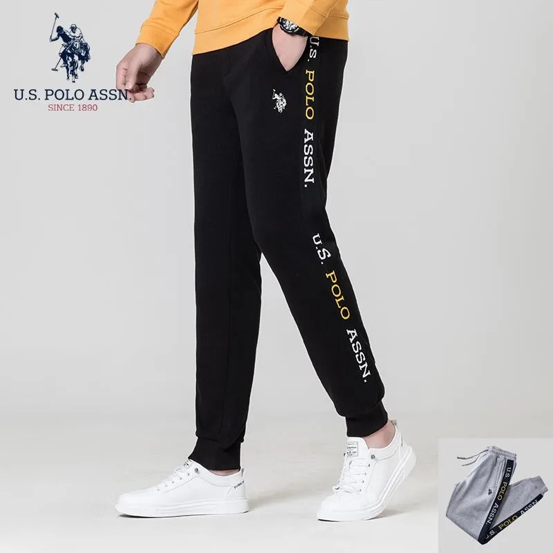 Мужские спортивные брюки с вышивкой U.s.polo Assn. Повседневные свободные модные